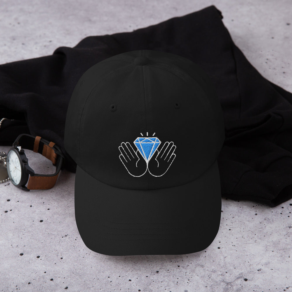 Diamond Hands BTC Hodl Hat - Wallstreebets - Bitcoin Cap - Bitcoin Clothing