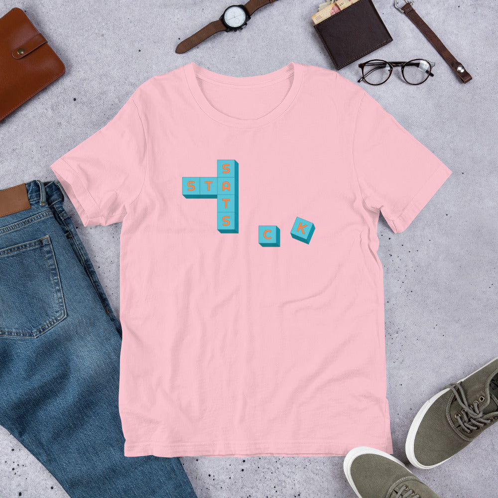 Stack Sats Block Letters T-Shirt - Bitcoin Shirt - Bitcoin Merch - Hodl BTC
