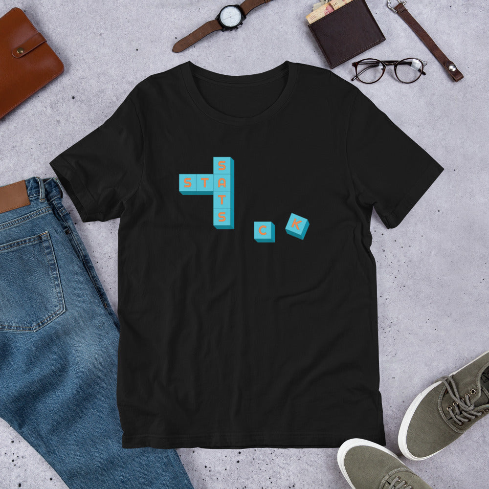 Stack Sats Block Letters T-Shirt - Bitcoin Shirt - Bitcoin Merch - Hodl BTC