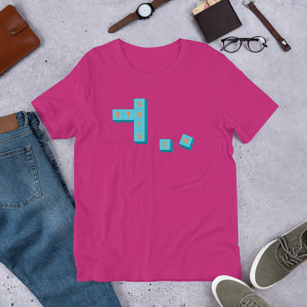 Stack Sats Block Letters T-Shirt - Bitcoin Shirt - Bitcoin Merch - Hodl BTC