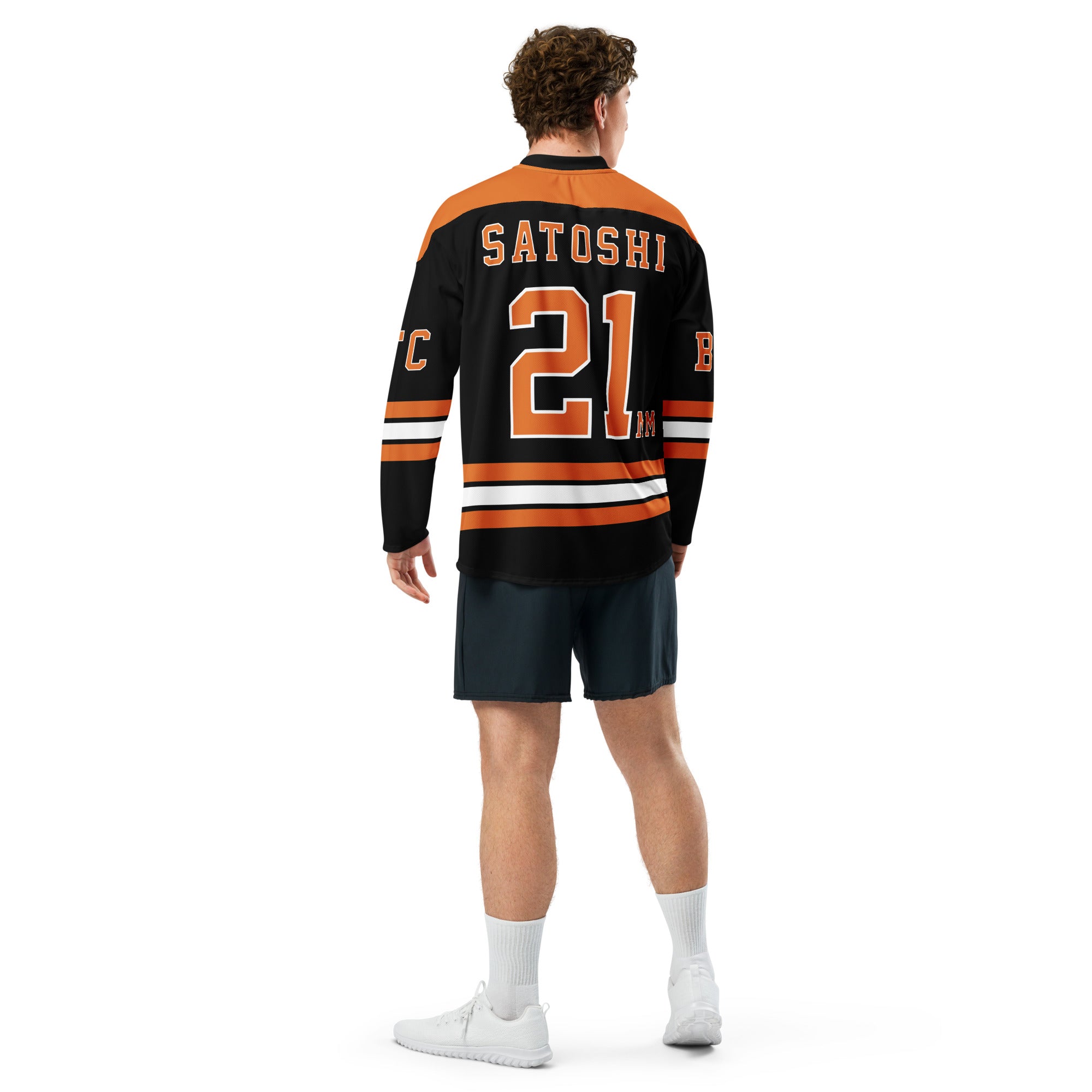 Bitcoin Jersey - Hockey Jersey - Bitcoin Merchandise - BTC Merch