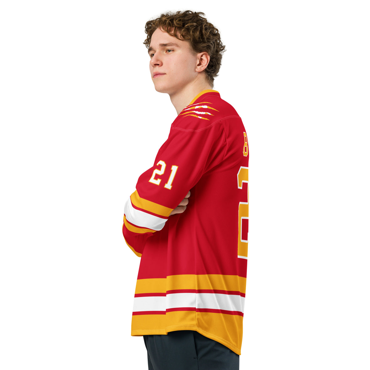 Bitcoin Merchandise - Bitcoin Jersey - Hockey Jersey - Tiger Fiat Currencies