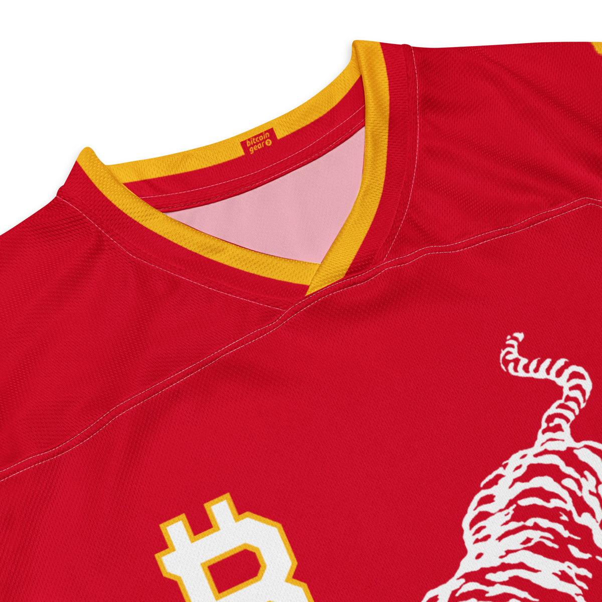 Bitcoin Merchandise - Bitcoin Jersey - Hockey Jersey - Tiger Fiat Currencies