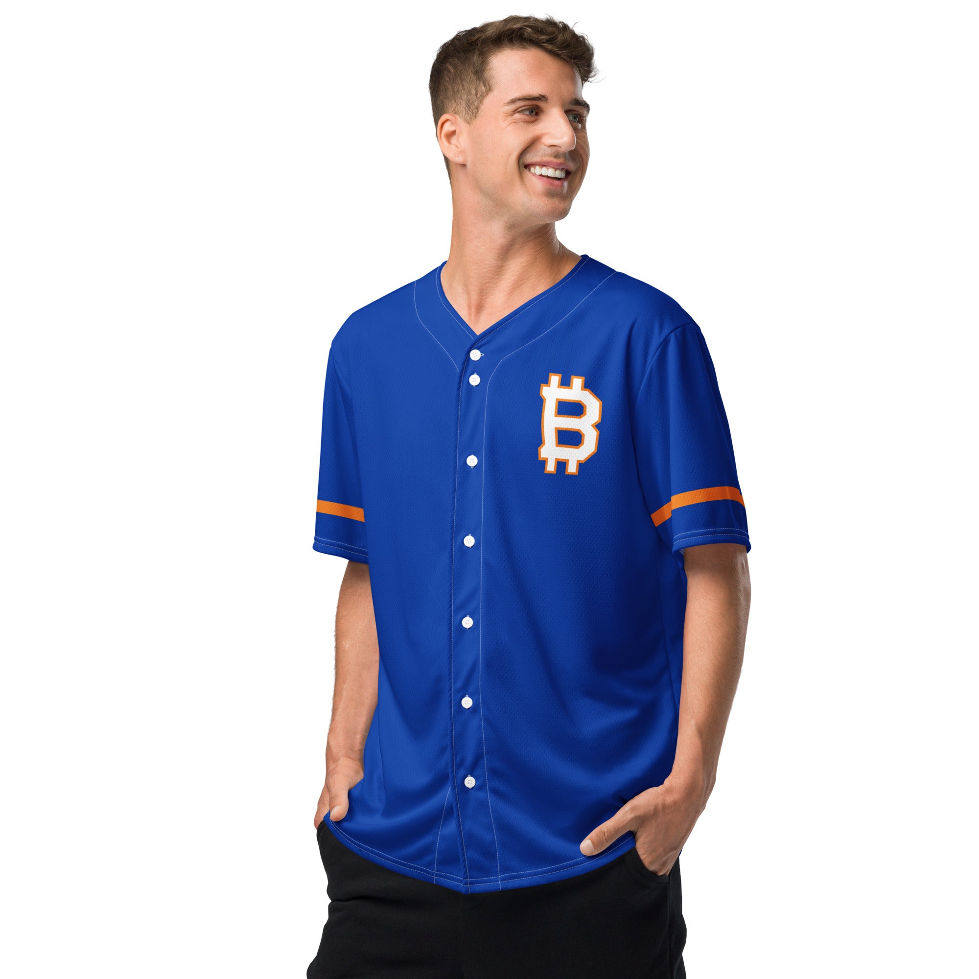 Bitcoin Baseball Jersey - Satoshi Nakamoto Jersey - Bitcoin Merchandise - Bitcoin Shirt