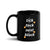 Tick Tock Next Block Black Glossy Mug - 11oz