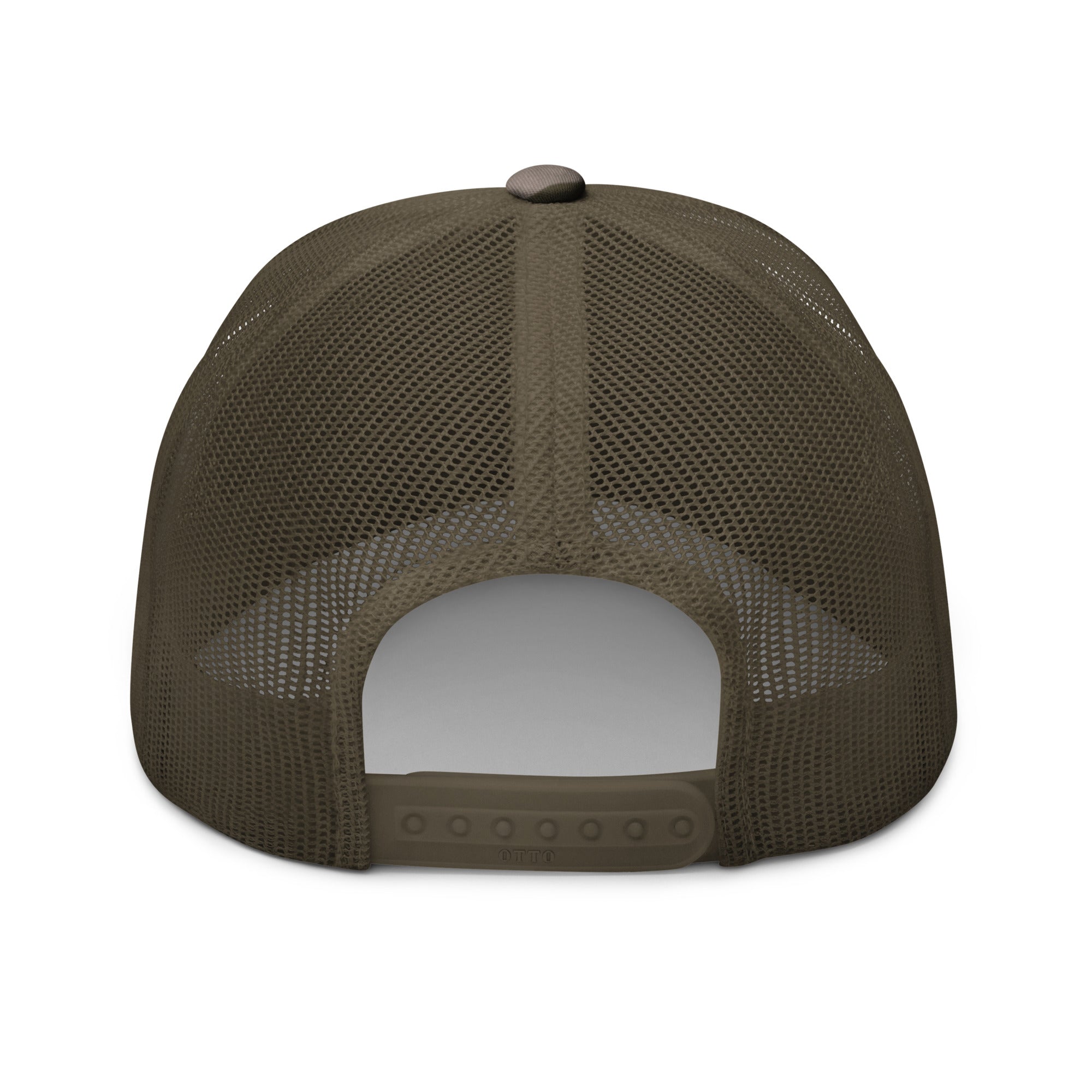 Camouflage Trucker Hat | Camo / Olive