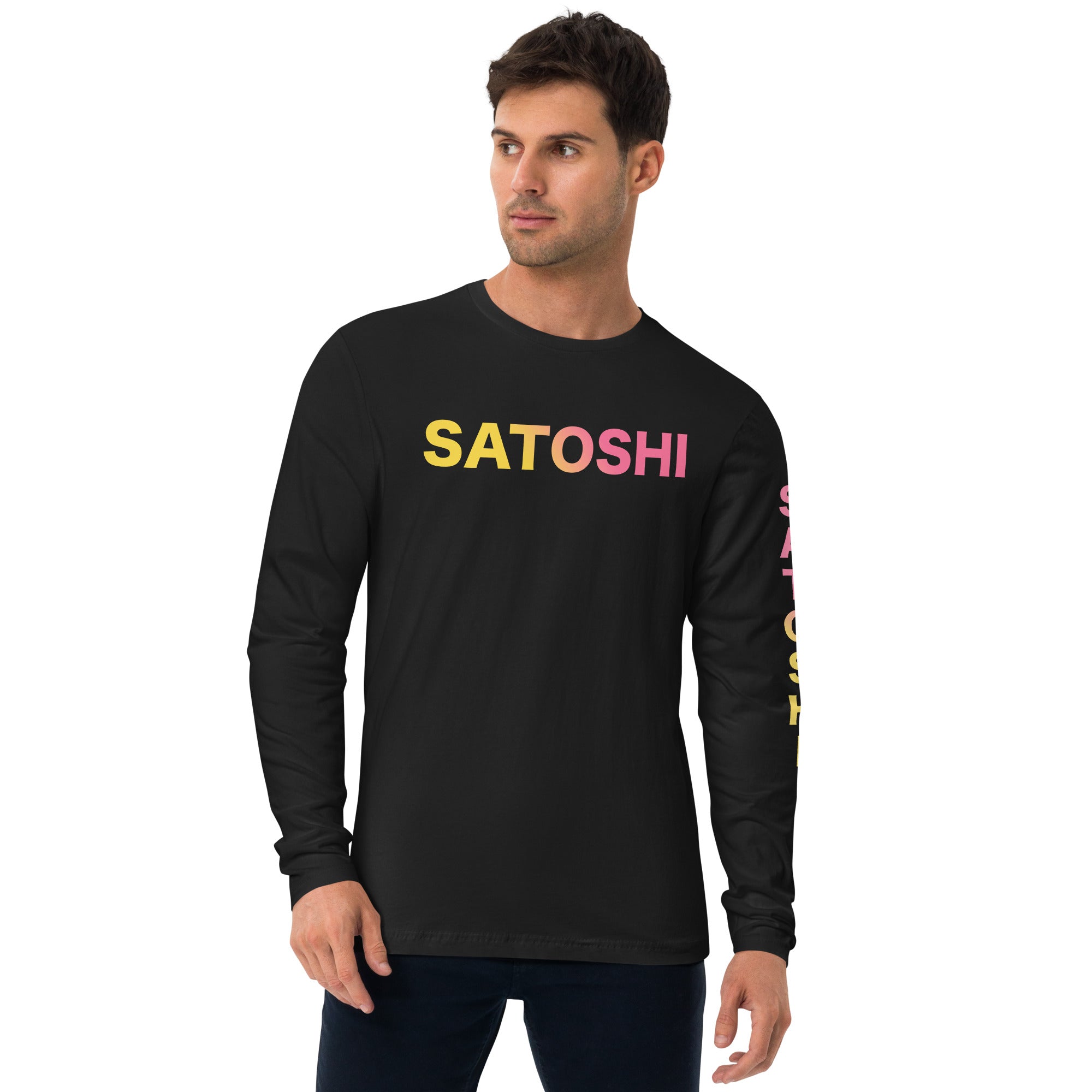 Bitcoin Merchandise - Satoshi Shirt - Nakamoto - Long Sleeve Shirt - BTC Merch