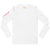 Bitcoin Merchandise - White Satoshi Shirt - Nakamoto - Long Sleeve Shirt - BTC Merch