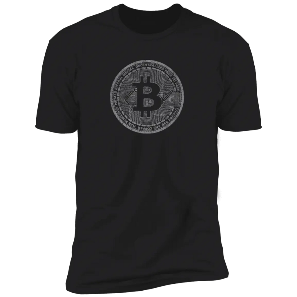 Volcom Uomo Uomo Maglietta Bitcoin BTC Revolution HODL Crypto T-Shirt Asic  Bitcoin Miner