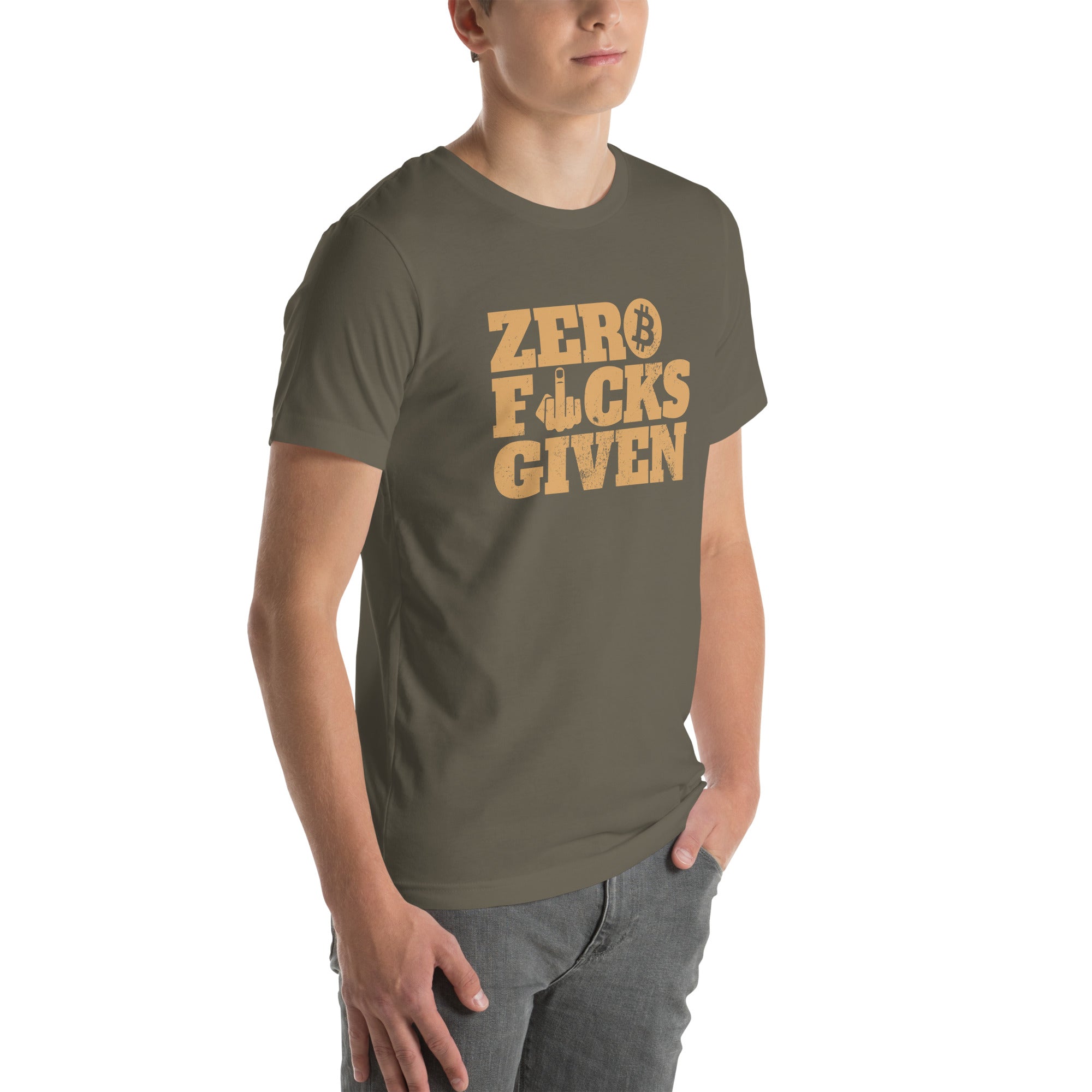 Zero F**ks Given Bitcoin T-Shirt