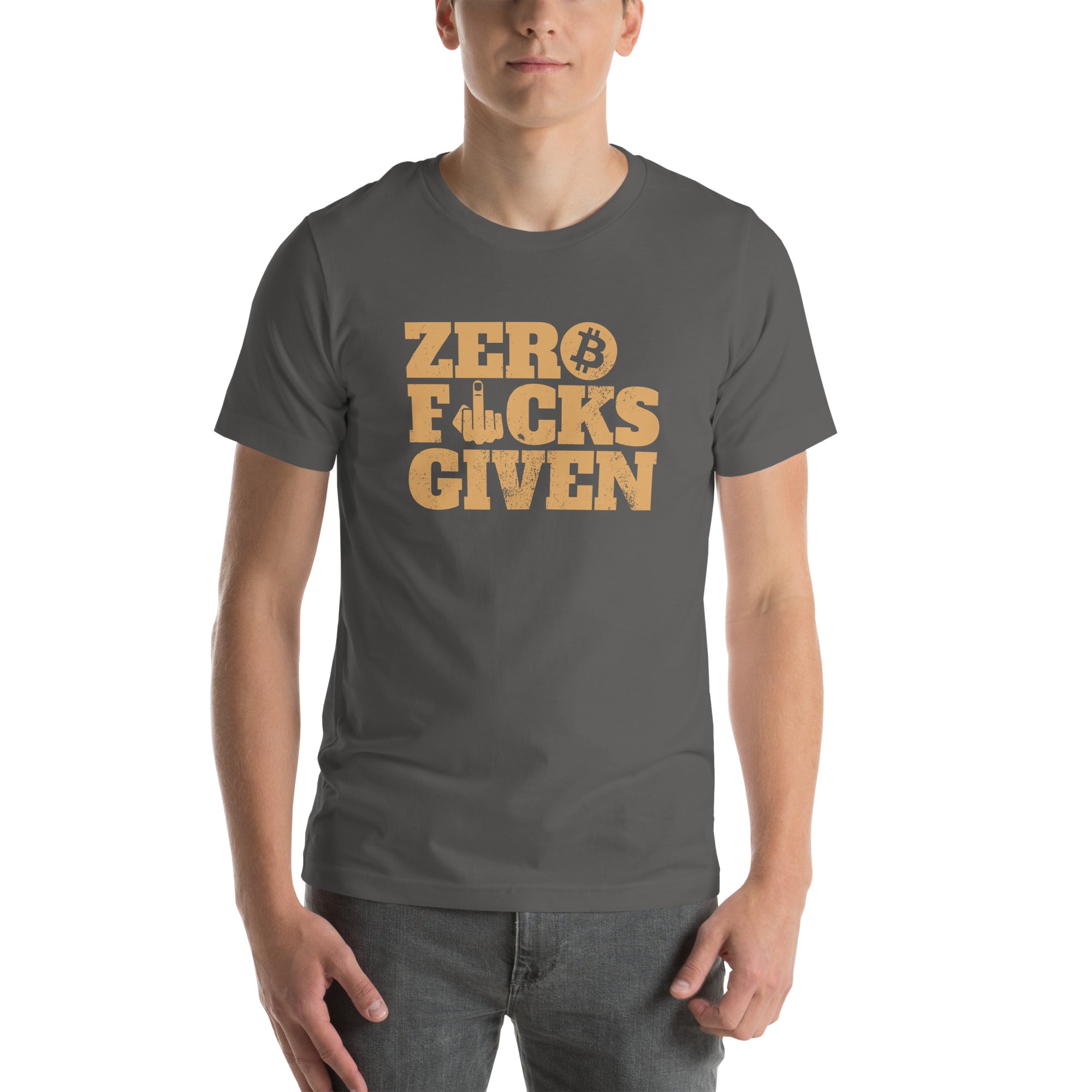 Zero F**ks Given Bitcoin T-Shirt