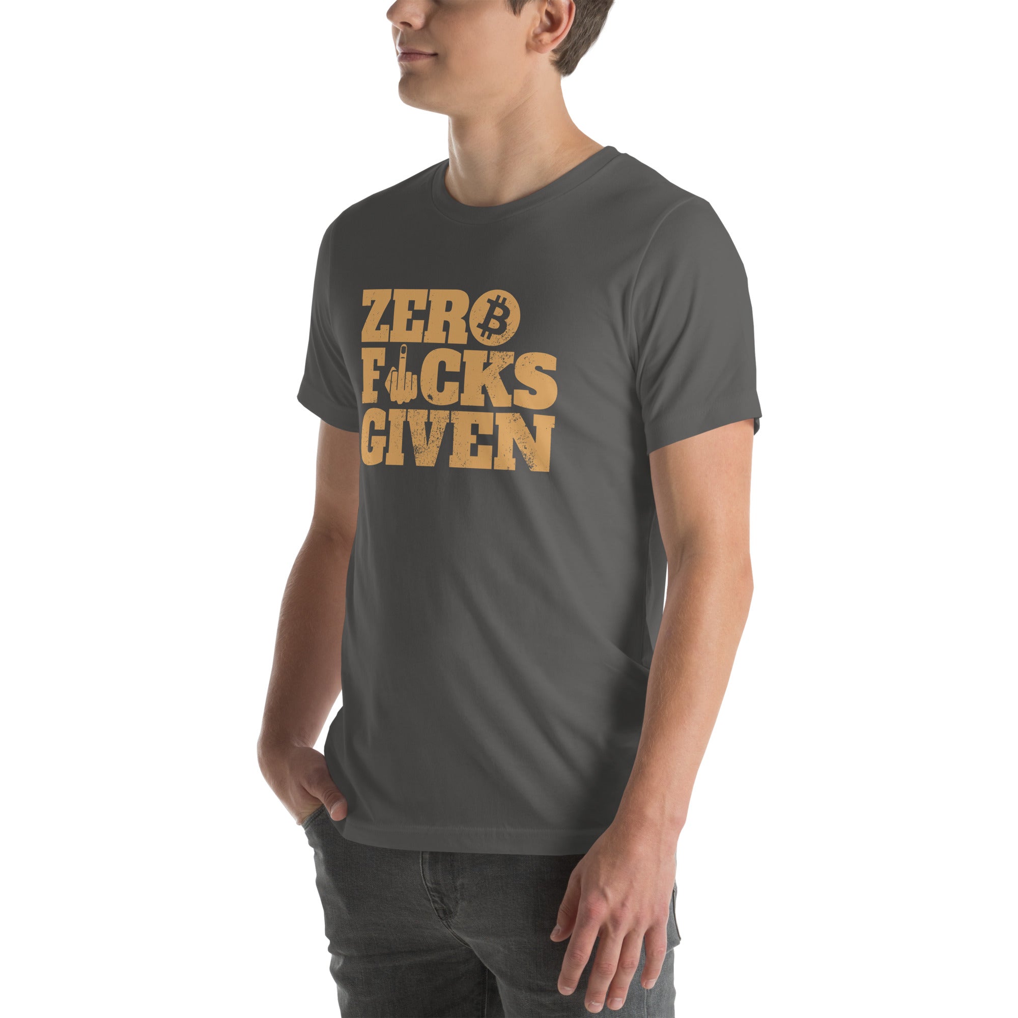 Zero F**ks Given Bitcoin T-Shirt