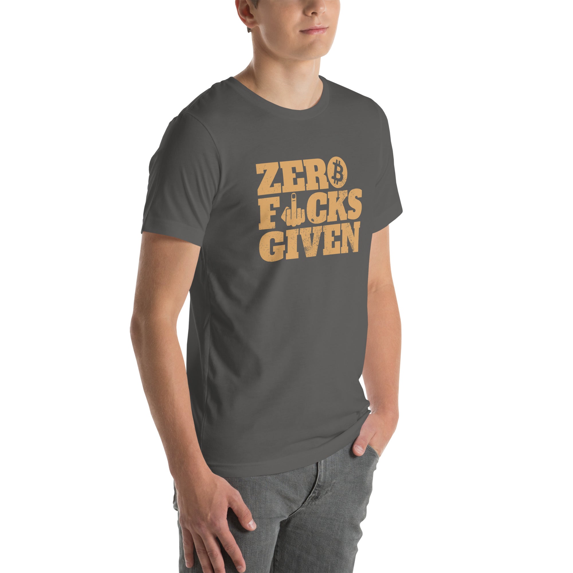 Zero F**ks Given Bitcoin T-Shirt