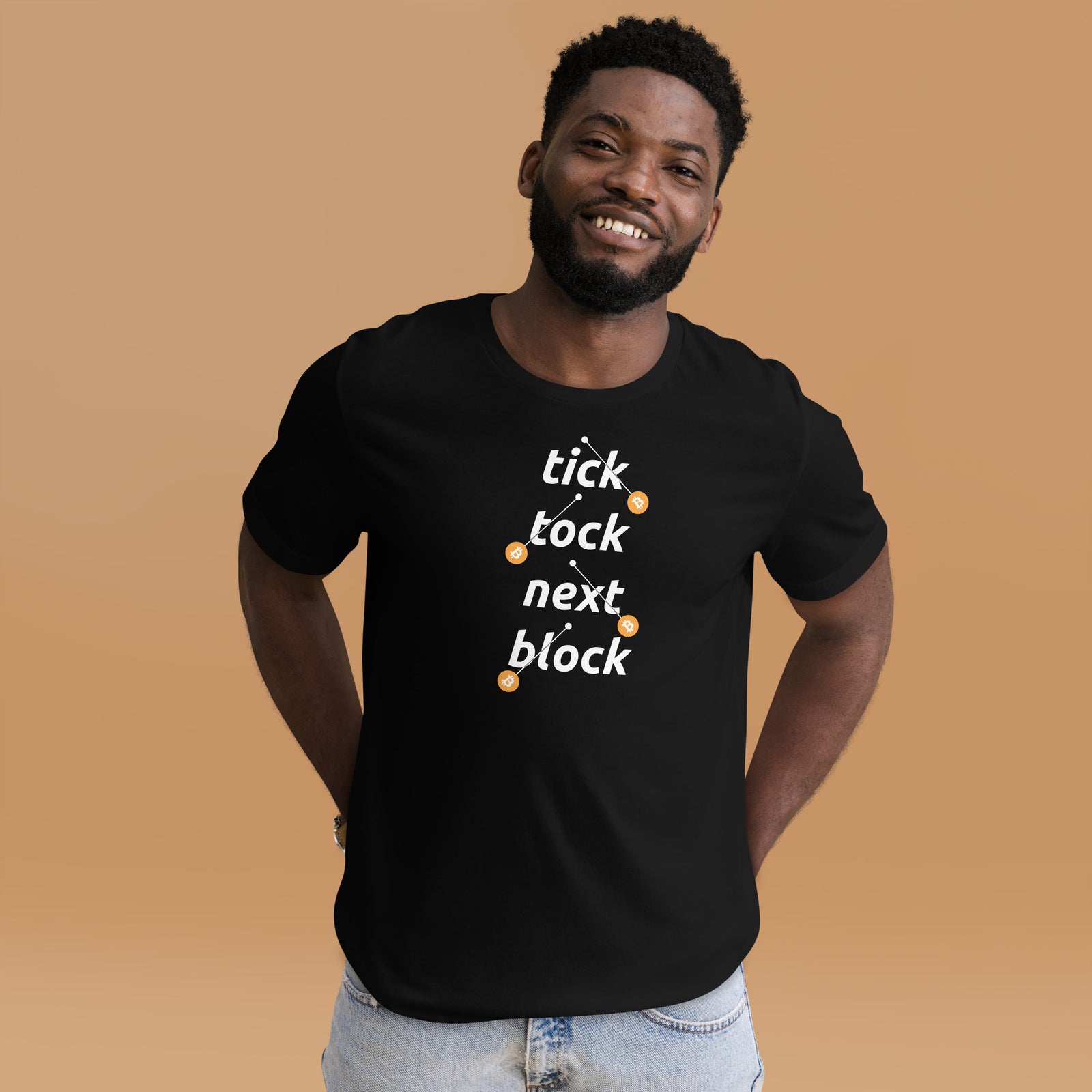 Tick Tock Next Block - Bitcoin Shirt