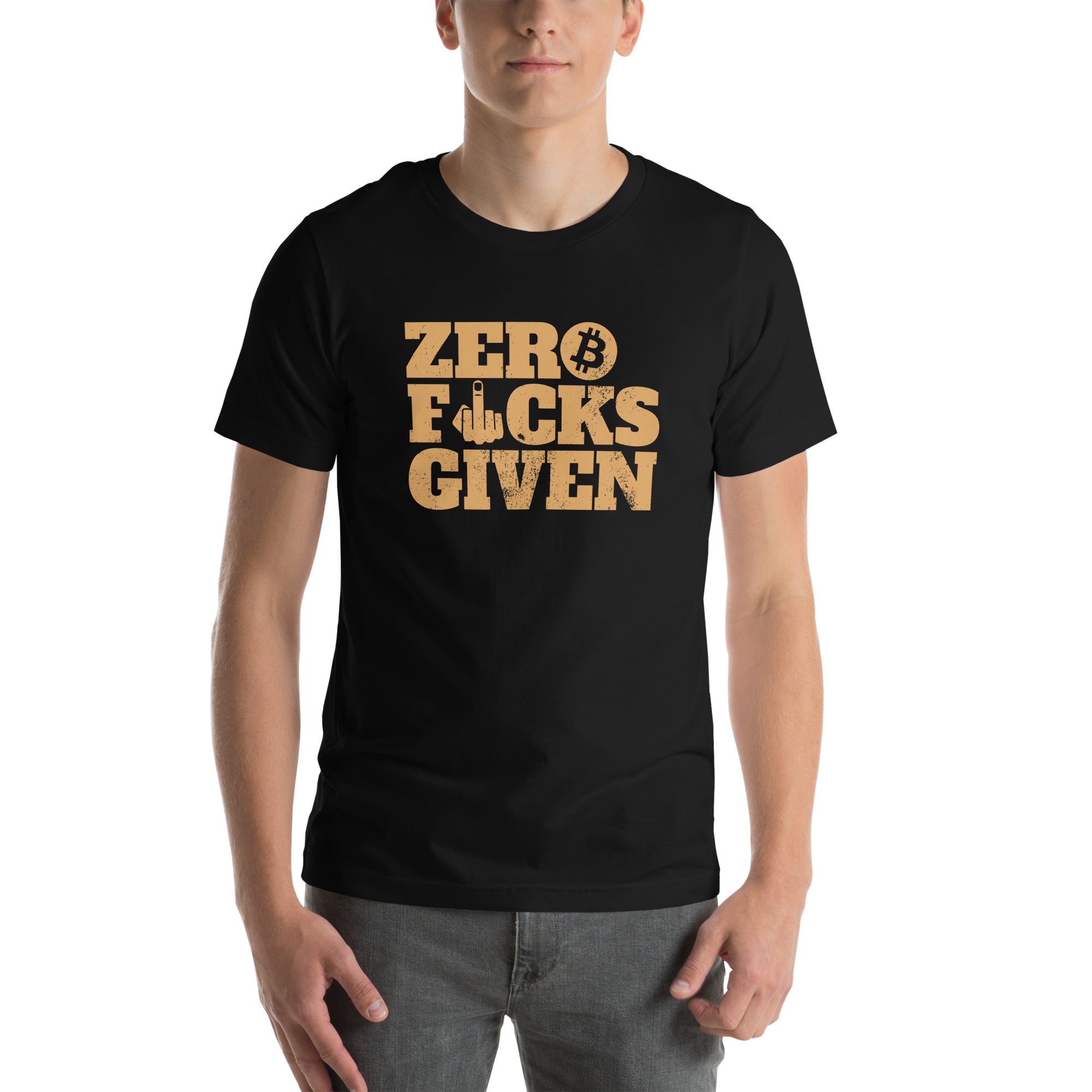 Zero F**ks Given Bitcoin T-Shirt