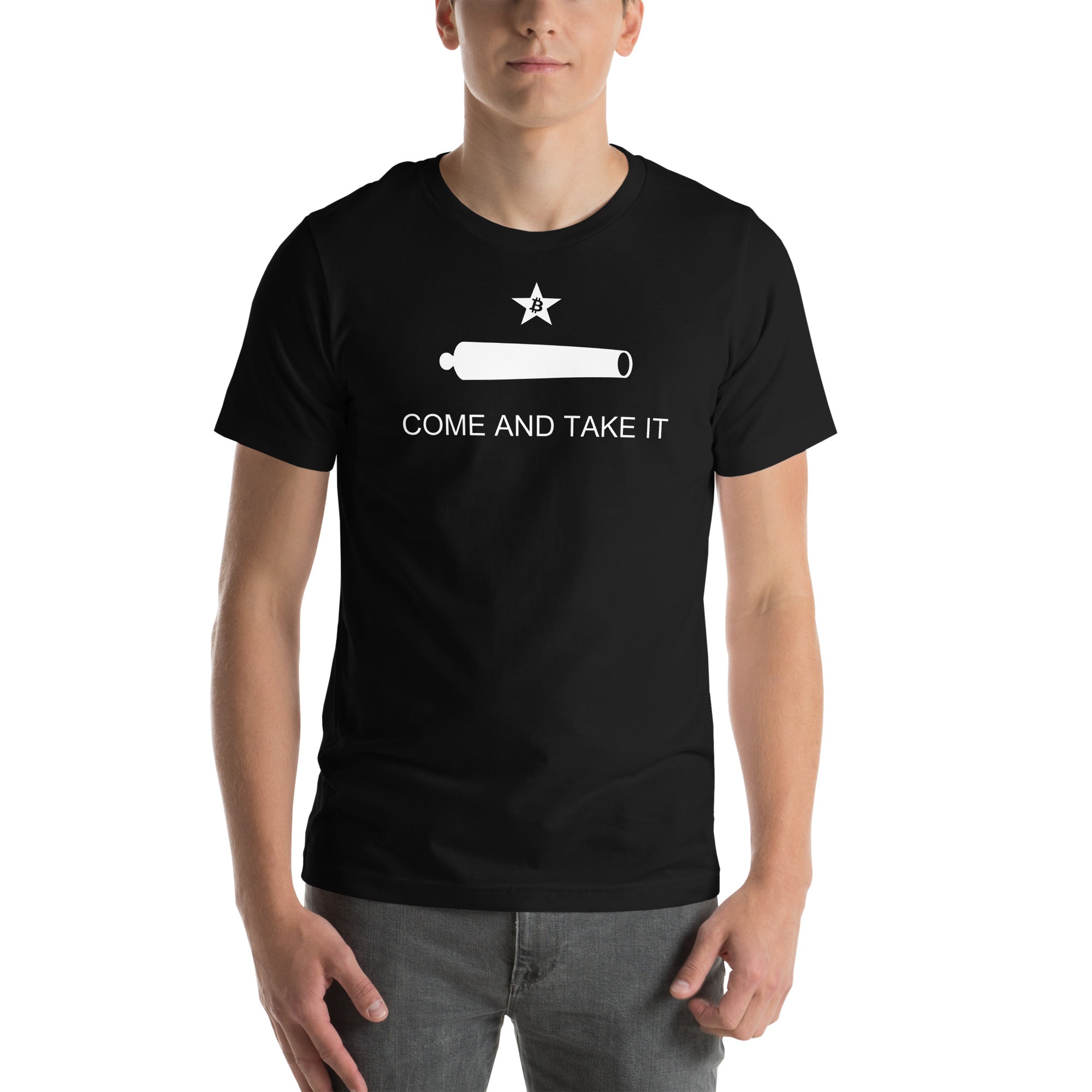 Bitcoin Shirt - Bitcoin Merchandise- Come and Take It