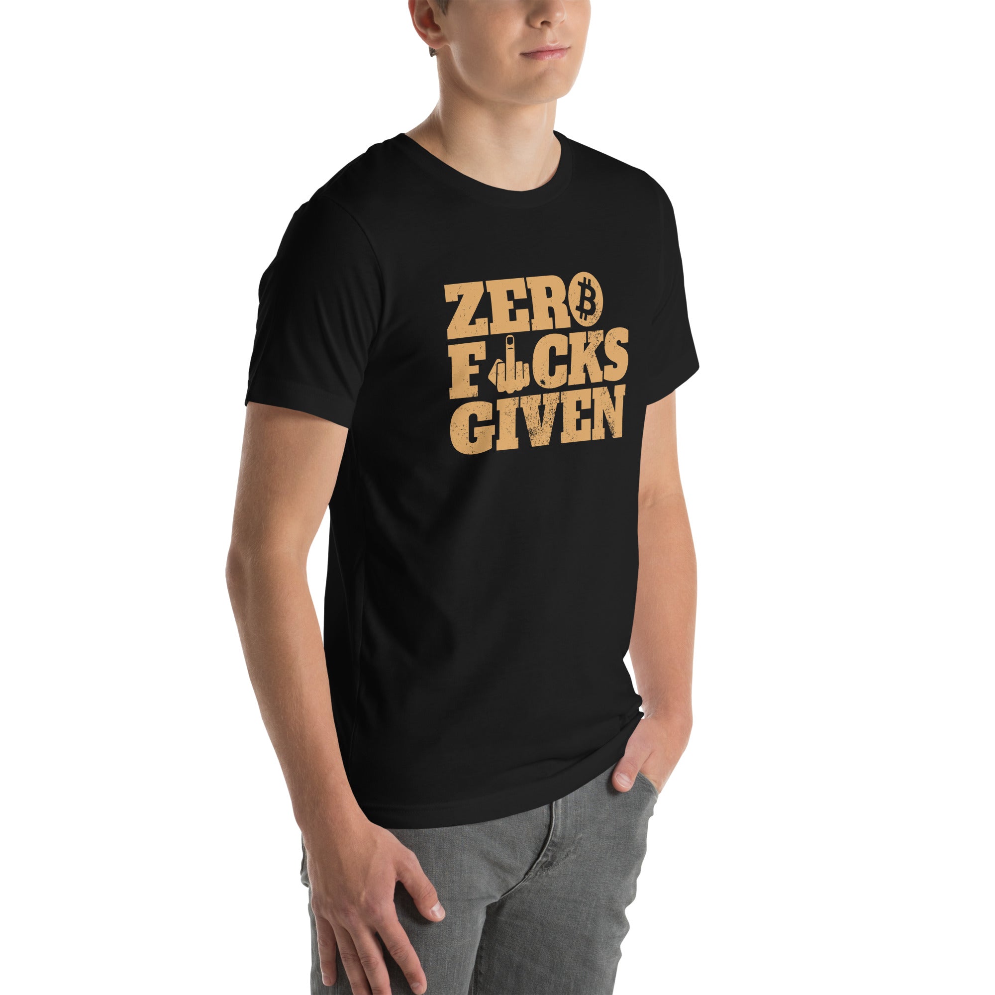 Zero F**ks Given Bitcoin T-Shirt