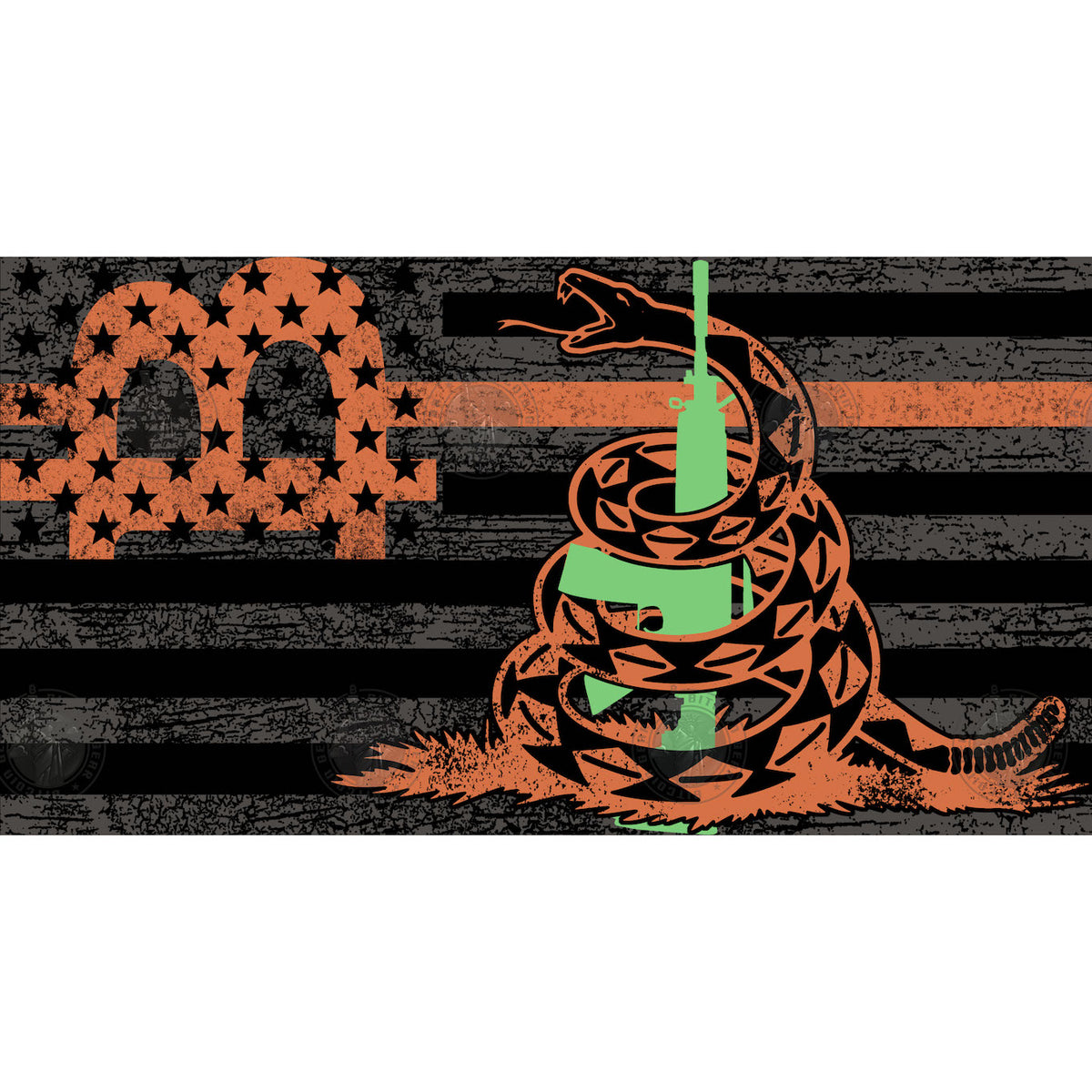 American Patriot Bitcoin Sticker