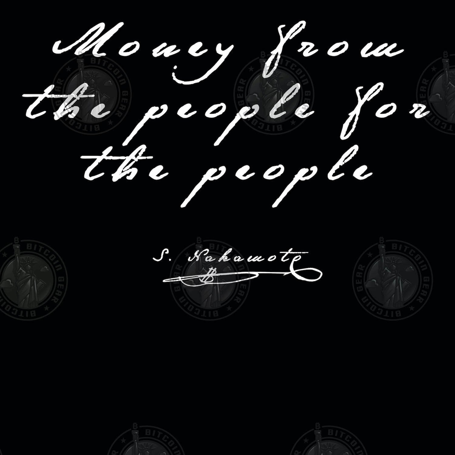 Money From The People For The People Sweatshirt