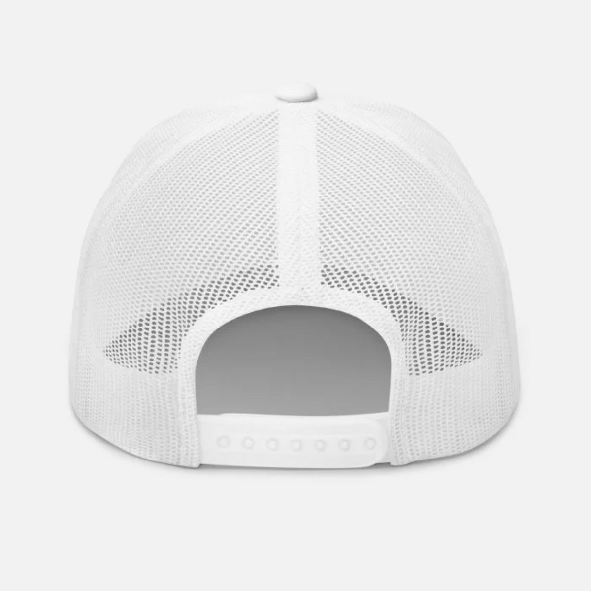 Bitcoin To The Moon White Trucker Cap - Bitcoin Hat