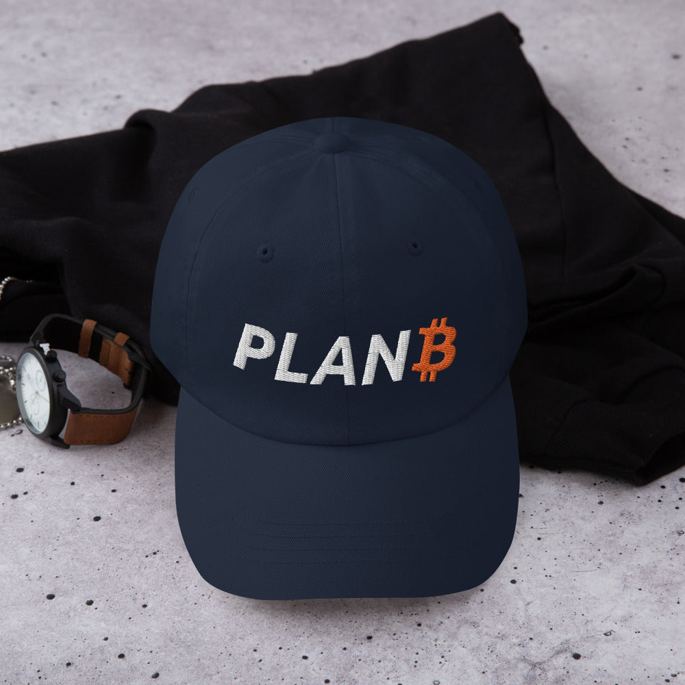 Plan B Bitcoin Hat - Bitcoin Cap - Bitcoin Merchandise