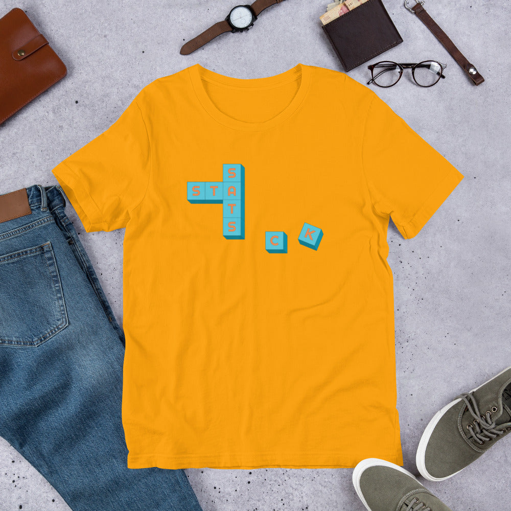 Stack Sats Block Letters T-Shirt - Bitcoin Shirt - Bitcoin Merch - Hodl BTC