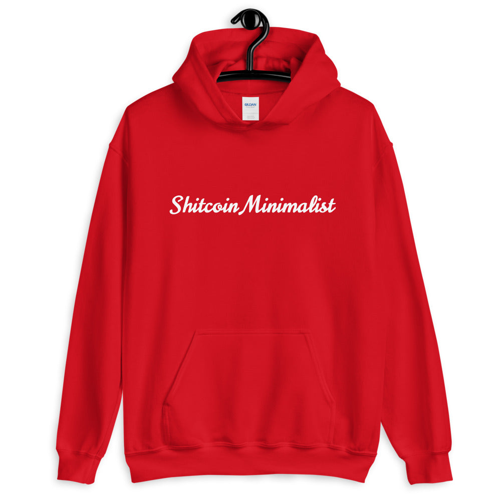 Shitcoin Minimalist Bitcoin Hoodie