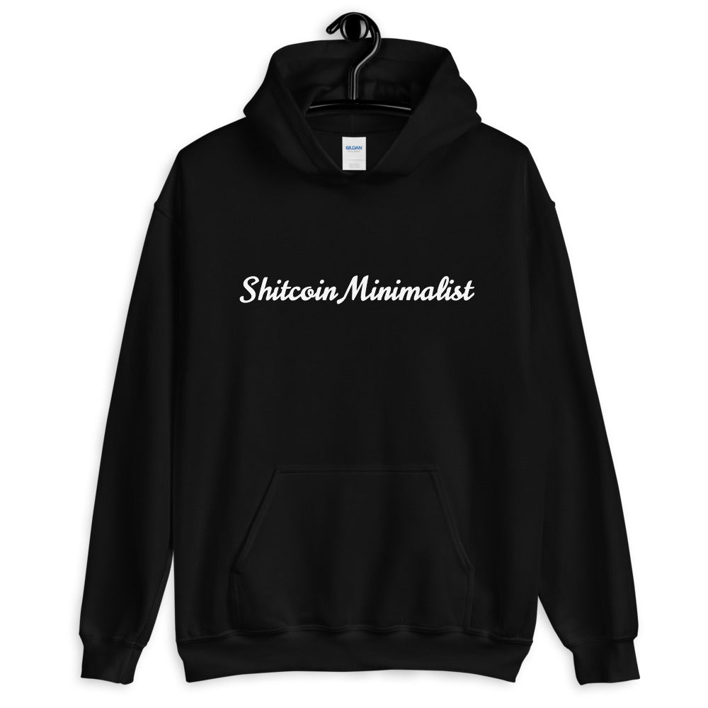 Shitcoin Minimalist Bitcoin Hoodie