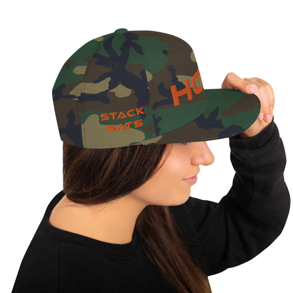 Bitcoin Hat Bitcoin Cap HODL Stack Sats Bitcoin Snapback