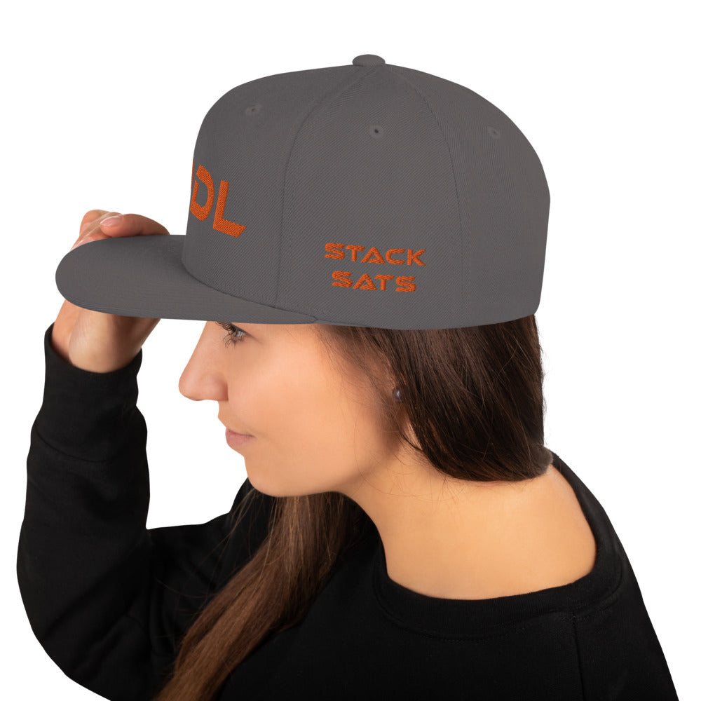 Bitcoin Hat Bitcoin Cap HODL Stack Sats Bitcoin Snapback