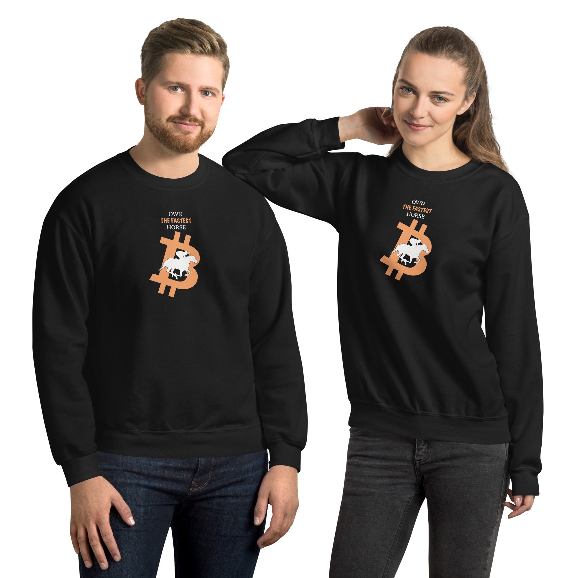 Bitcoin Sweatshirt - Bitcoin Apparel - BTC - Bitcoin Gear