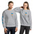 American Eagle Chest Badge Unisex Bitcoin Sweatshirt With Double Sleeve Prints - Bitcoin Merch - Hodl BTC