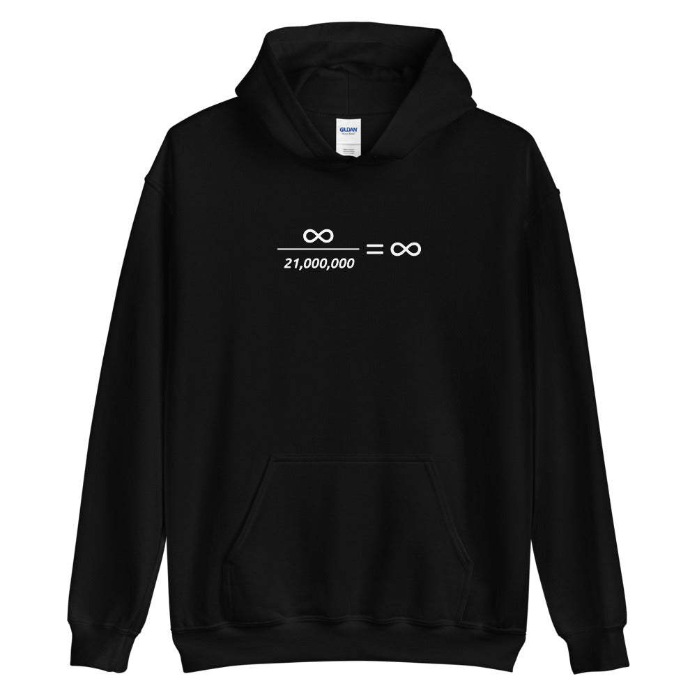 Infinite Fiat Bitcoin Unisex Bitcoin Hoodie - Bitcoin Merch - Hodl Hoodie