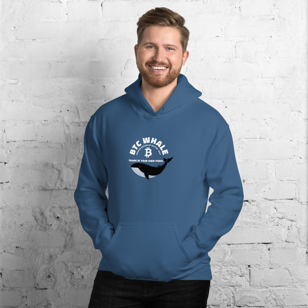 Bitcoin Whale Hoodie - Bitcoin Merch - Bitcoin Sweatshirt