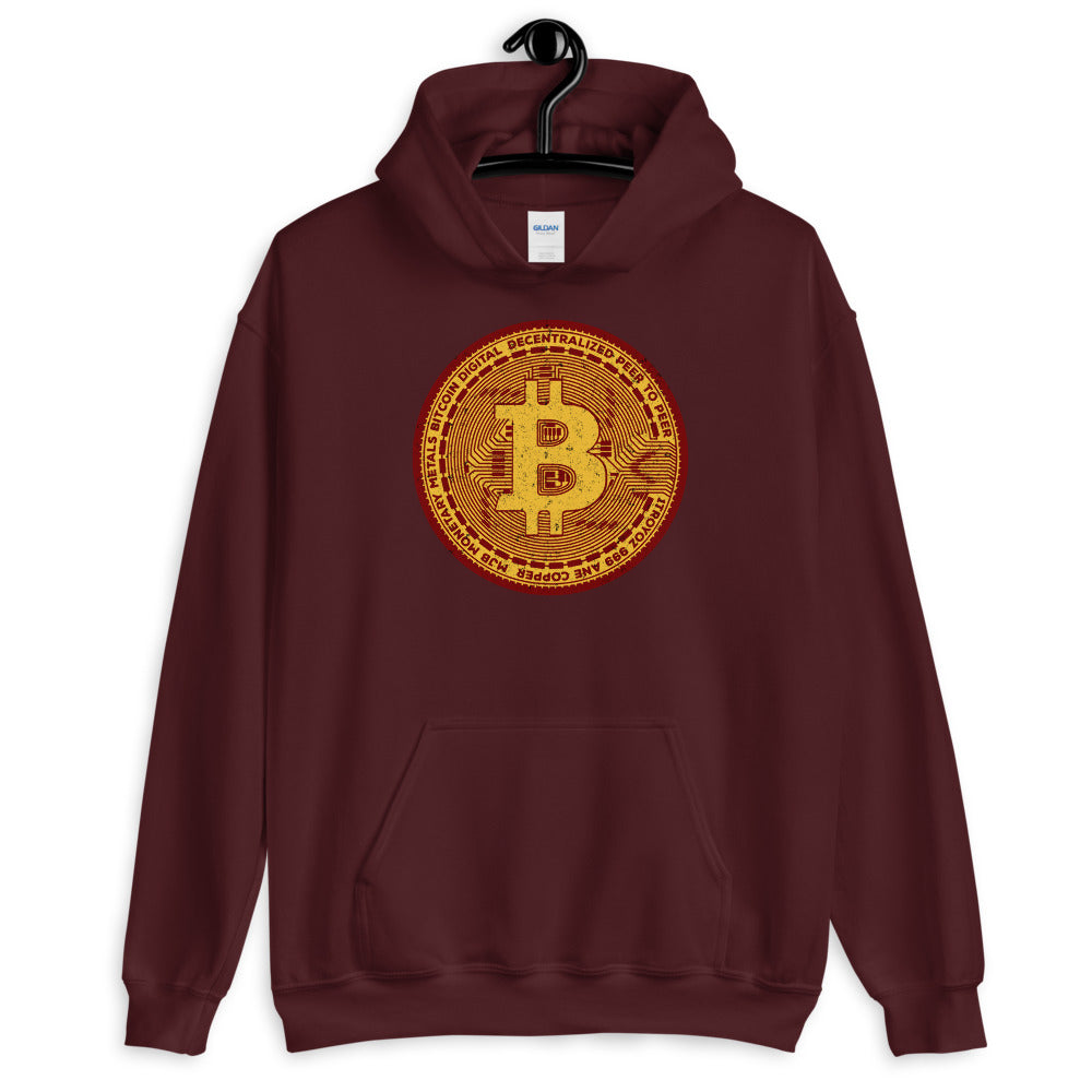 Bitcoin Coin Unisex Hoodie