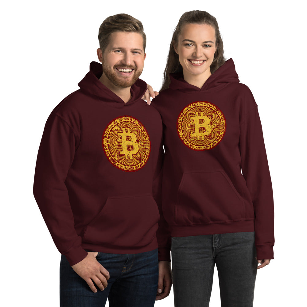 Bitcoin Coin Unisex Hoodie