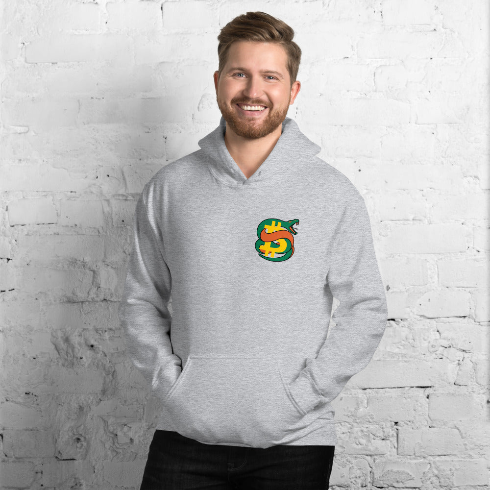 Self Sovereignty Badge Unisex Bitcoin Hoodie