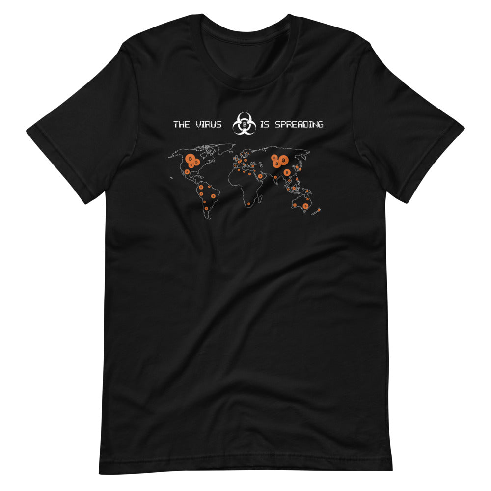 The Bitcoin Virus T-Shirt - Bitcoin Shirt - Bitcoin Merch - Bitcoin Clothing