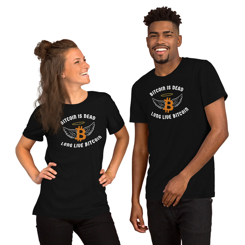 Bitcoin Is Dead Long Live Bitcoin Shirt - Bitcoin Clothing