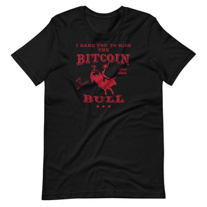 Vintage Bitcoin Bull T-Shirt - Bitcoin Shirt - Bitcoin Merch