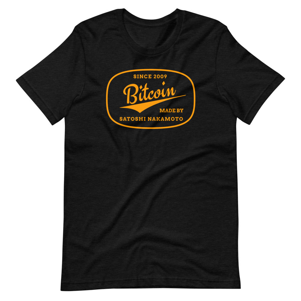 Made By Satoshi Nakamoto Bitcoin T-Shirt - Bitcoin T Shirt - Bitcoin Shirt - Bitcoin Merch