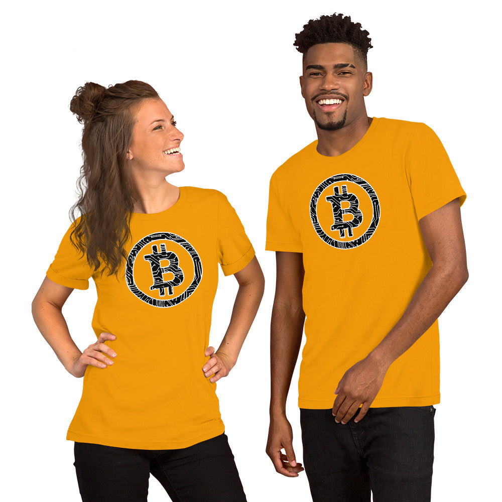 Silicon Chip Bitcoin T-Shirt - Bitcoin Shirt - Silicon Chip - Bitcoin Clothing