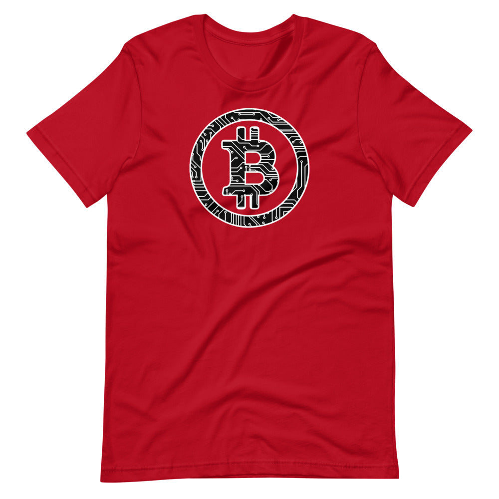 Silicon Chip Bitcoin T-Shirt - Bitcoin Shirt - Silicon Chip - Bitcoin Clothing