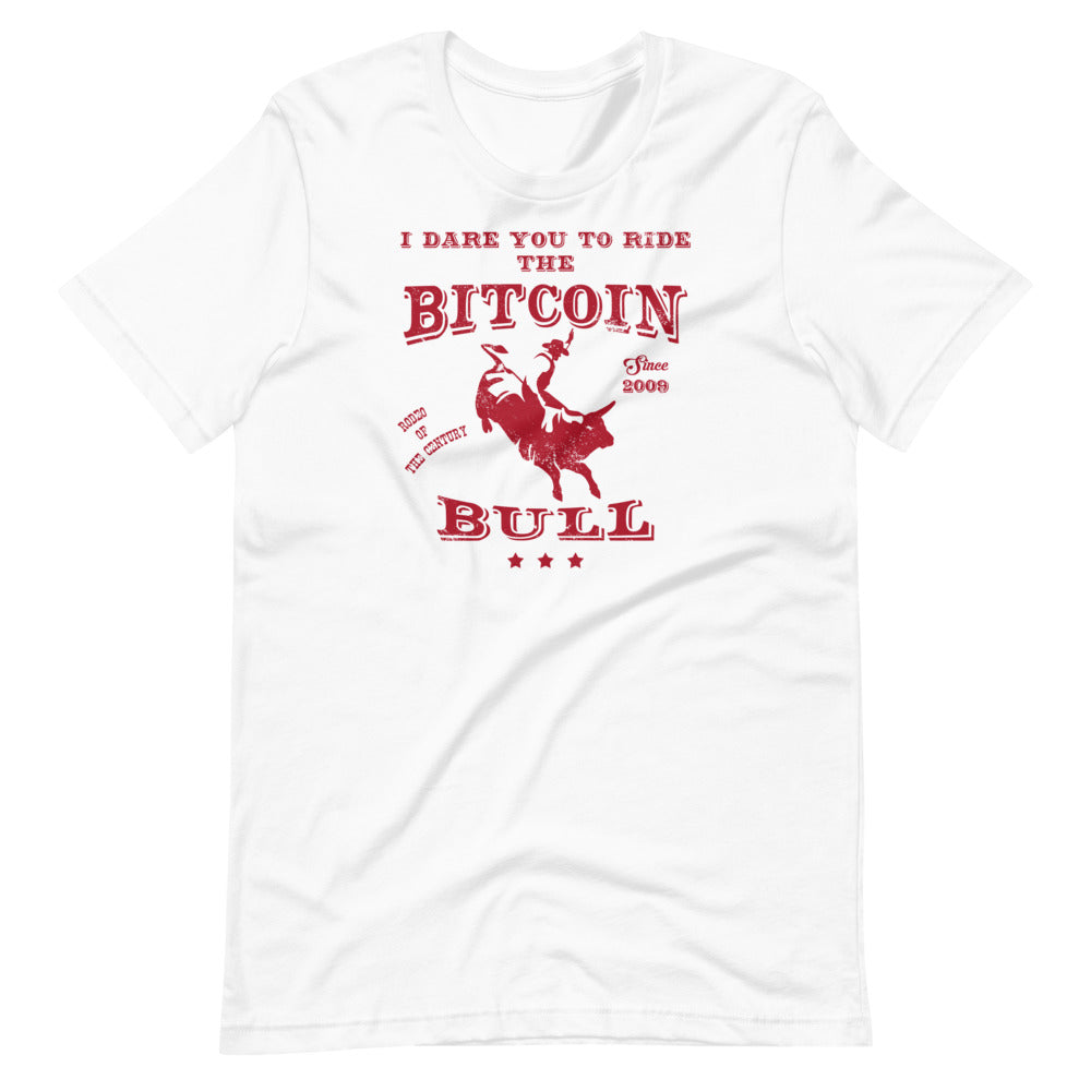 Vintage Bitcoin Bull T-Shirt - Bitcoin Shirt - Bitcoin Merch