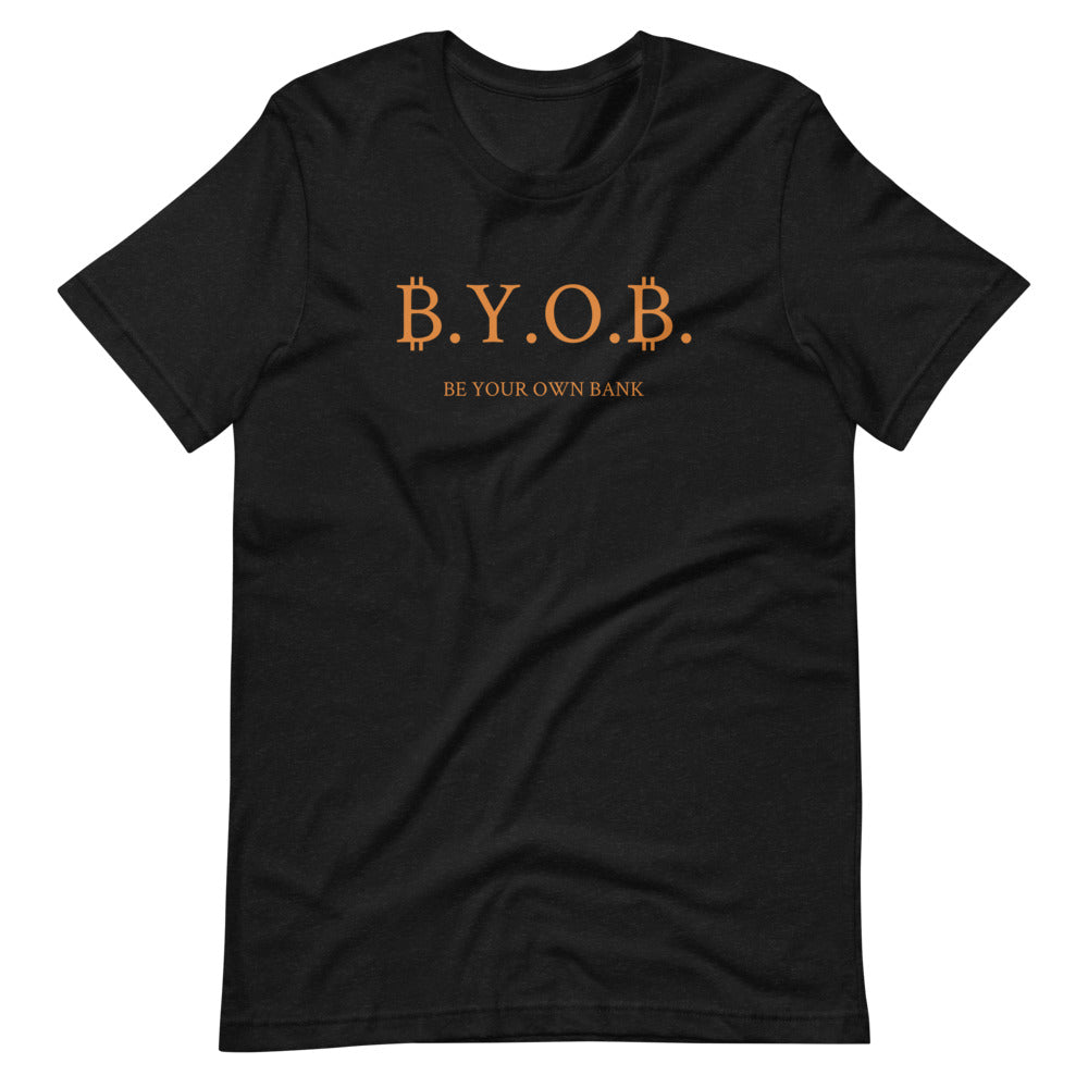 Be Your Own Bank Bitcoin T-Shirt - Bitcoin Shirt