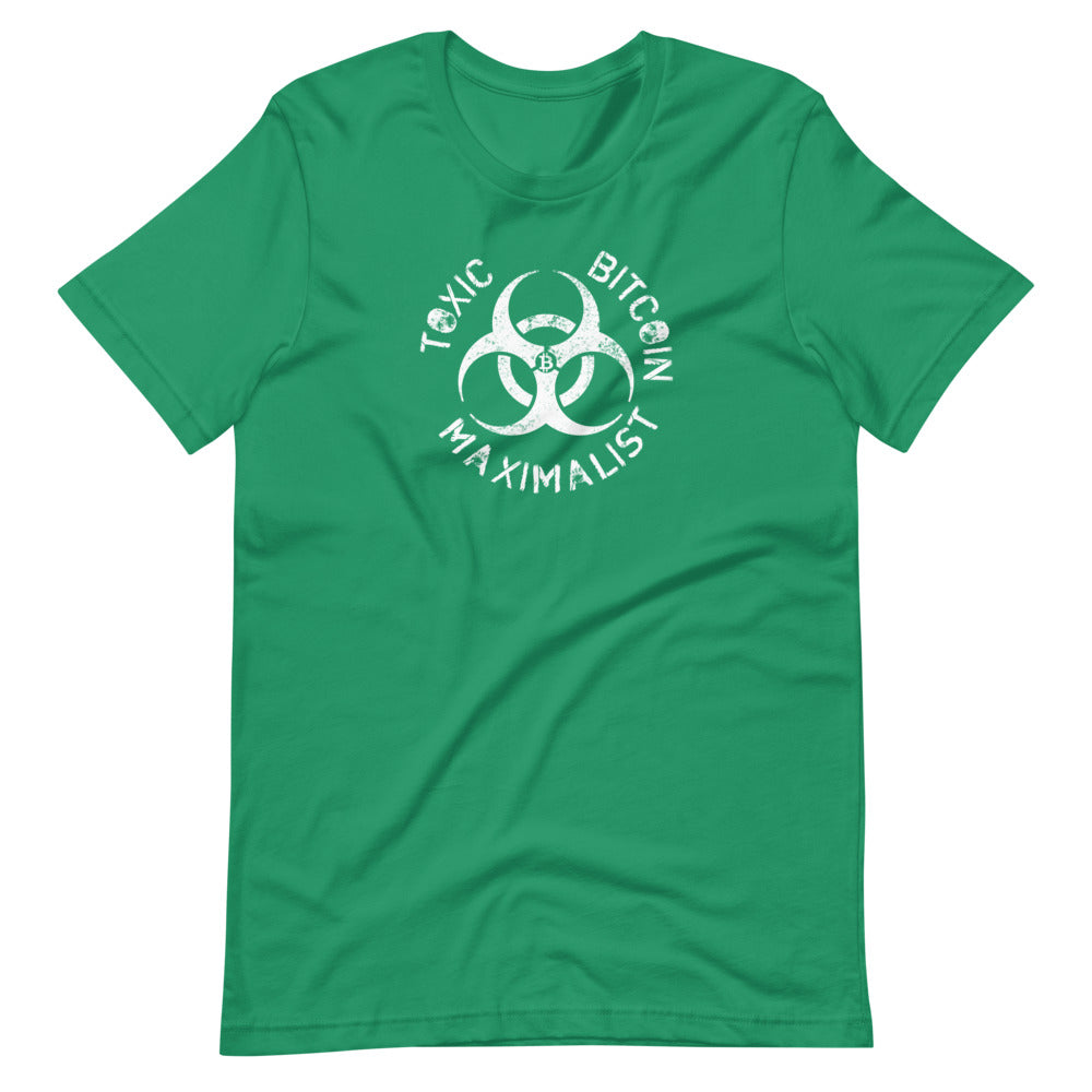 Toxic Bitcoin Maximalist T-Shirt - Bitcoin Shirt - Bitcoin Clothing - Bitcoin Merchandise