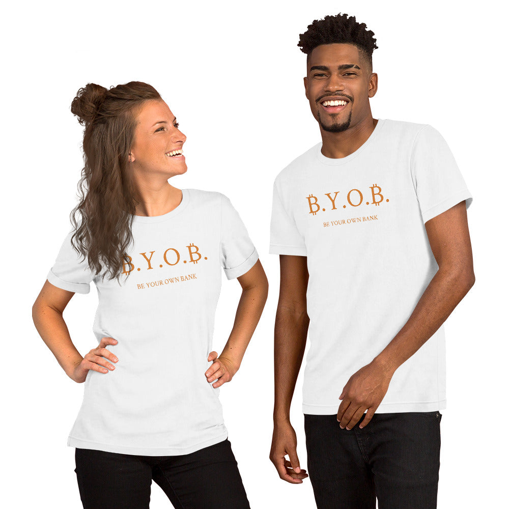 Be Your Own Bank Bitcoin T-Shirt - Bitcoin Shirt