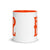 Bitcoin Mug - Orange Bitcoin Hodl "Hold On For Dear Life" Magic Mug - 11 oz. - Coffee Tea