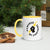 Powered By Lightning Bitcoin Mug with Yellow Color Inside - Size 11 oz. - Lightning Network