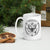 BTC Badge White Mug - 15oz - Bitcoin Merchandise - Tea - Coffee